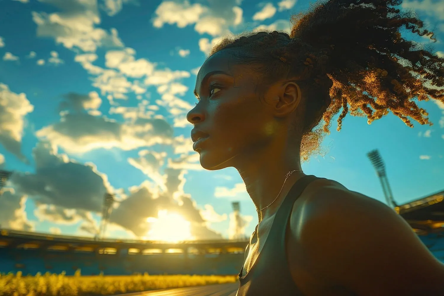 How Hypnosis Can Help You Lose Fat: Techniques for Success 61 A person visualizing themselves exercising in a peaceful outdoor setting